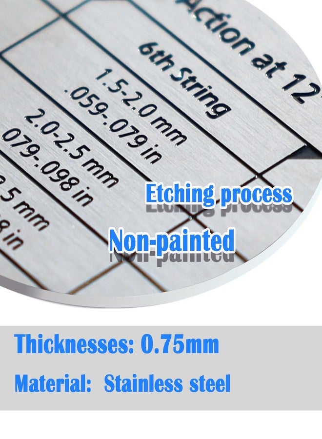 Junlego Guitar Action Gauge Guitar String Height Gauge - Image 4
