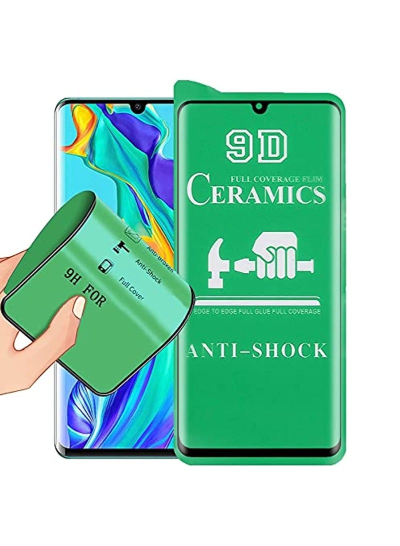 واقي شاشة هواوي P30 برو غير لامع مضاد للوهج ومضاد لبصمات الأصابع ثلاثي الأبعاد، طبقة سيراميك بلمسة نهائية غير لامعة هواوي P30 برو سيراميك غير لامع - Image 1