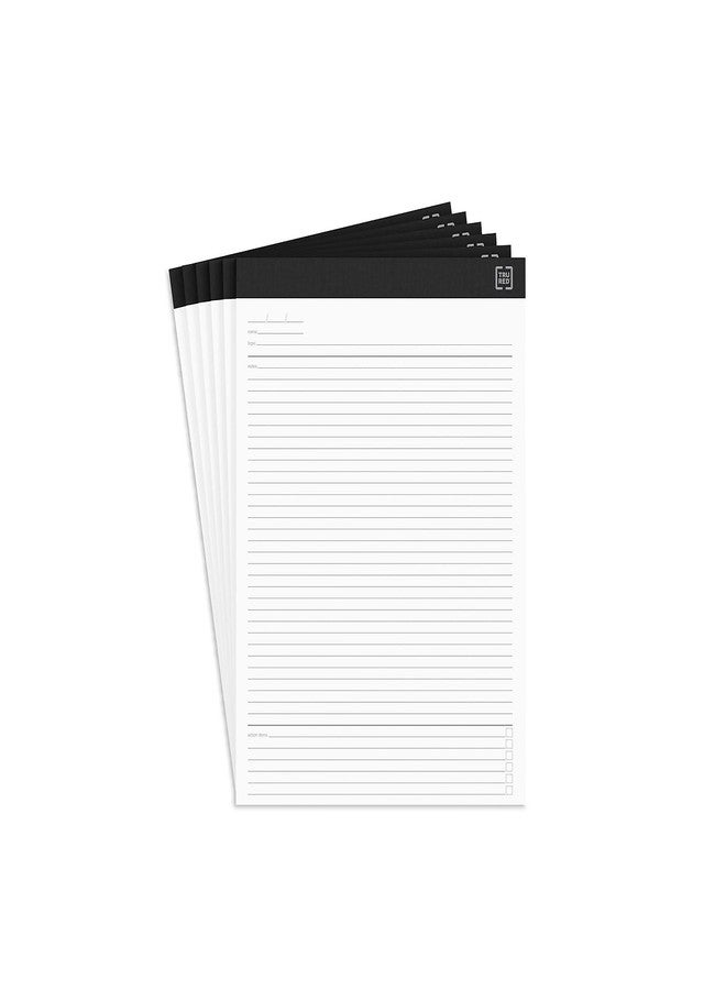 TRU RED Meeting Agenda Notepad, 8.5” x 11.75”, White, 50 Sheets/Pad - Image 1