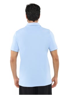 NAUTICA Essential Regular Fit Cotton Blend Logo Polo Shirt  - Image 3