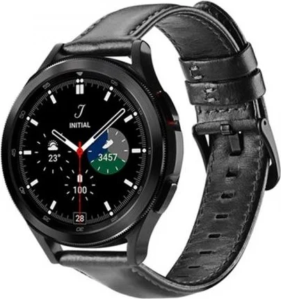 بولهاموبيل Polham Hermes Loop Leather Strap Band For Samsung Galaxy Watch 20MM and Huawei Gt2-Gt3-Magic 2 42MM