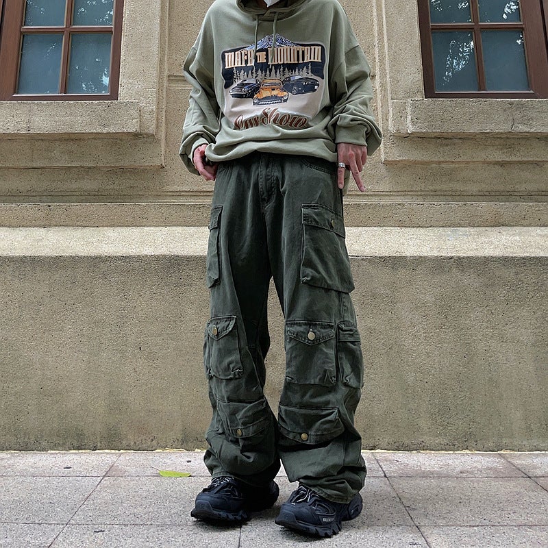 Unisex Casual Daily Denim Jeans - Image 1