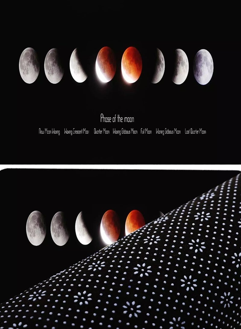 Generic 1pc Moon Print Floor Mat  - Image 3