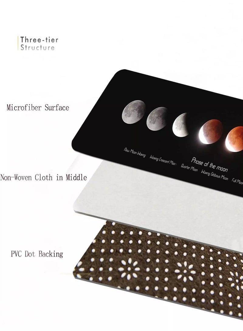 Generic 1pc Moon Print Floor Mat  - Image 2
