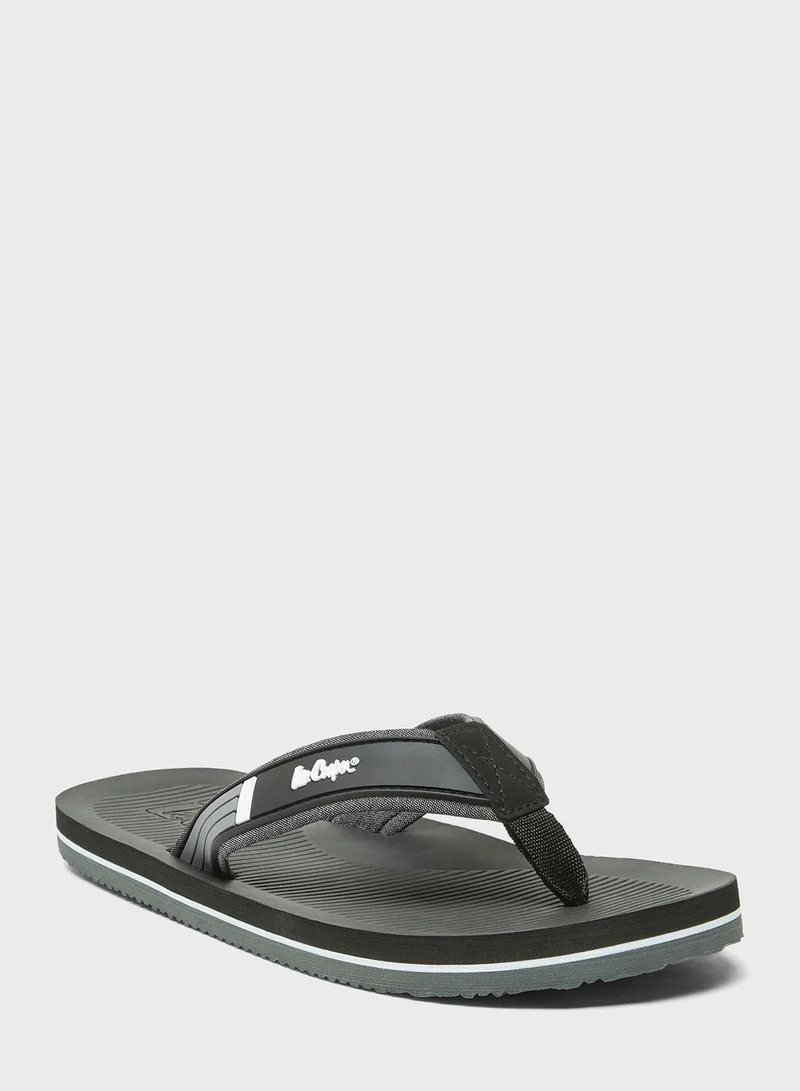 Lee Cooper Logo Flip Flops