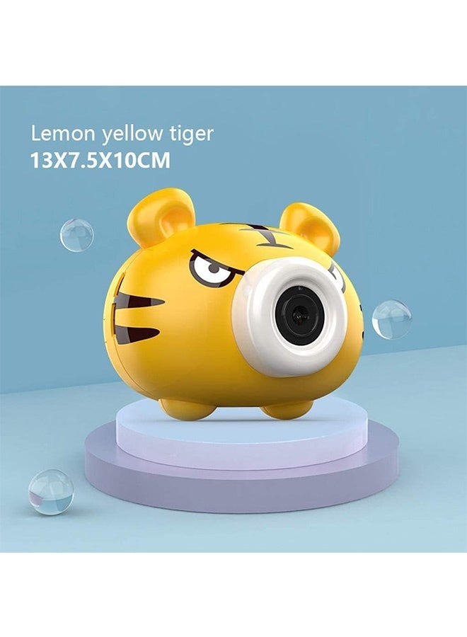 Bubble Machine for kids Cartoon Animal Bubble Camera Automatic Bubble Maker Toy with Colorful Flashing Lights for Boys and Girls Summer Outdoor Play Birthday Gifts & Party Favors  - Image 2