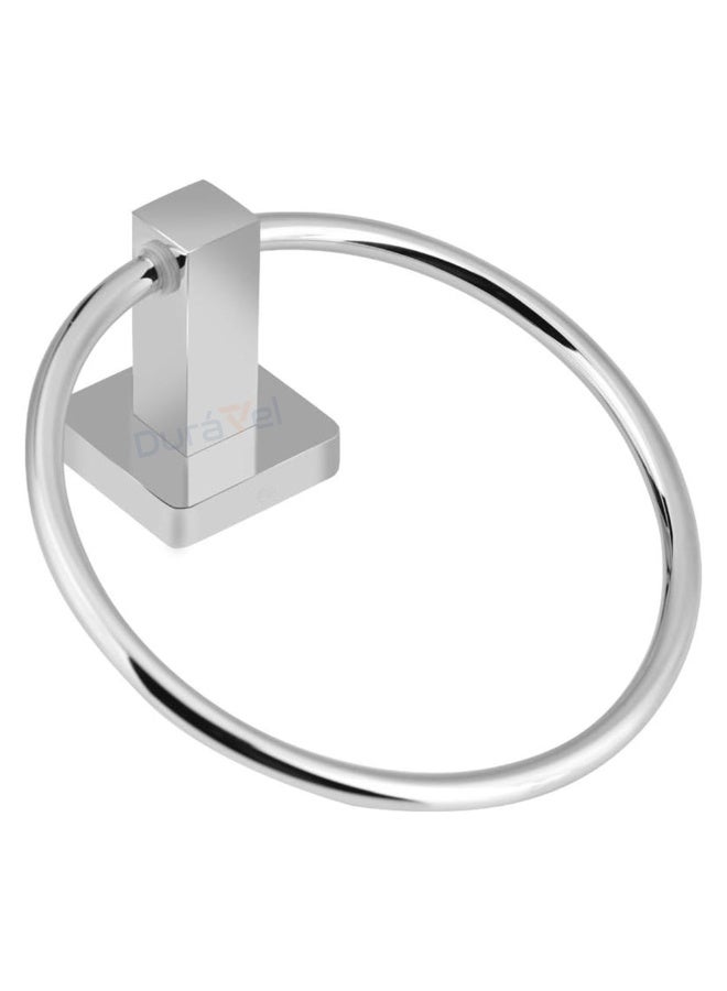 Duravel Wall Mounted Towel Ring in Kitchen Bathroom Chrome Stainless Steel Towel Holder - Image 5