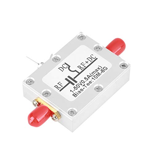 Ciglow Bias Tee,10MHz-6GHz Bias Tee Broadband Radio Frequency Microwave Coaxial Bias Low Noise Amplifier Module. - Image 1