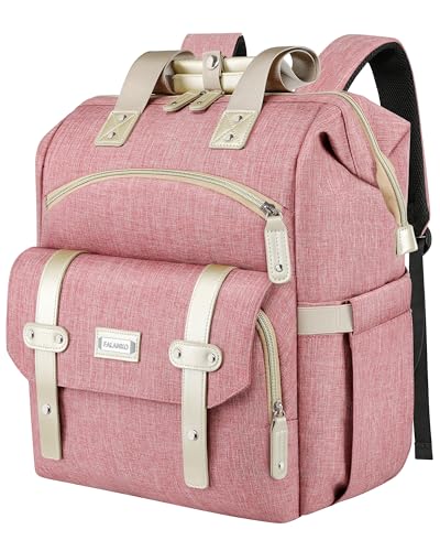 FALANKO Laptop Backpack for WomenLarge Computer Backpack for 17 Inch Laptop Water Resistant Teacher work nurse Doctor Bookbag - Image 1
