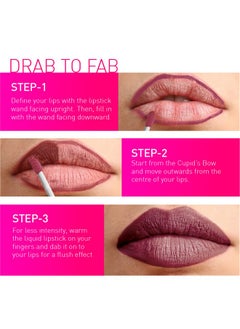 MyGlamm Lit Liquid Matte Lipstickcupcakey (Brown & Nudes)3 Ml ; With Moringa Oil ; 12Hr Longlasting Lipstick ; Crueltyfree Matte Lipstick  - Image 4
