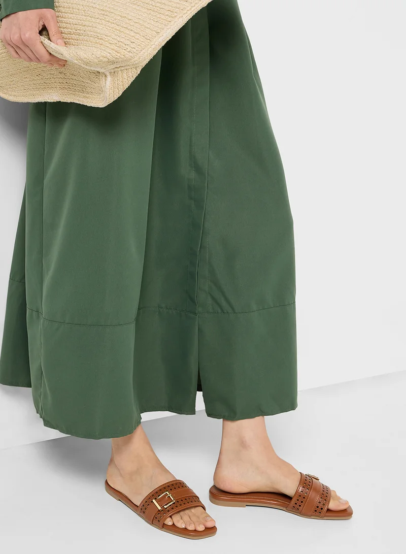 ELLA Flat Sandal With Buckle