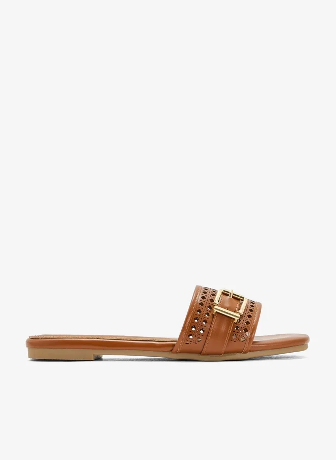 ELLA Flat Sandal With Buckle