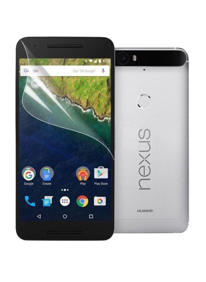 NIBEMINENT Tempered Glass Screen Protector For Huawei Nexus 6P Clear