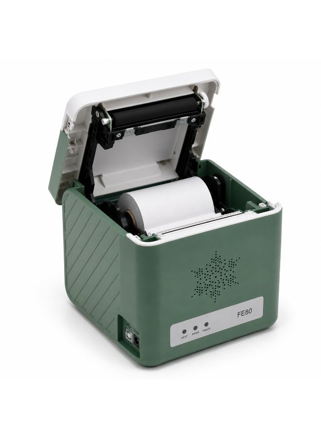 BASEET BAS-180 USB Thermal Receipt Printer for Retail Shops Supermarkets Pharmacies & POS Counters - Image 2