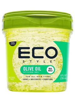 ECO Olive Oil Hair Styling Gel 236ml  - Image 1
