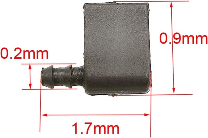 DEMULAX Front Window Washer Jet Wiper Nozzle for Freightliner Sprinter 3500 - Image 3