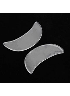 Brrnoo 2Pcs Anti‑Wrinkle Face Eye Patch, Reusable Silicone Eye Pad Sticker for Face Caring  - Image 1