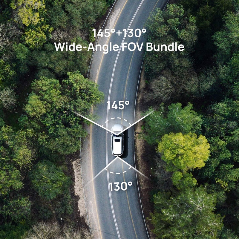 70mai Dash Cam A400 - Front and Rear 2K QHD with Built-in WiFi and Night Vision - Image 4