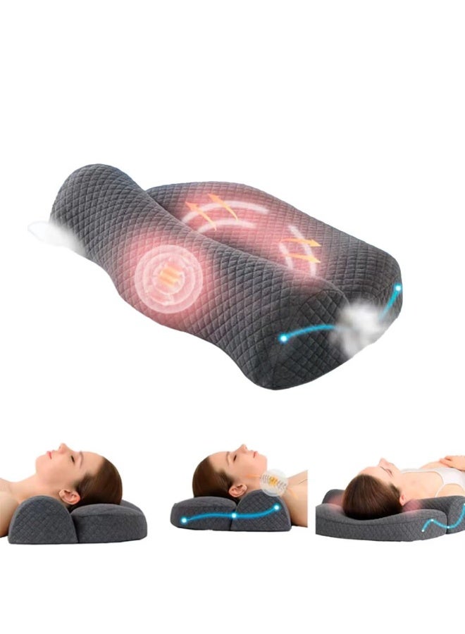 Bukela Cervical Pillow, Memory Foam Contour Pillow, Bed Pillows for Side Sleeper Ergonomic Orthopedic Sleeping Pillow - Image 3