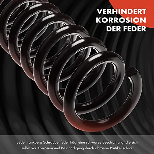 A-Premium 2Pcs Rear Suspension Coil Springs Set Compatible with Ford Focus 2005 2006 2007 2.0L, Driver and Passenger Side, Replace# 5S4Z5B669BA - Image 4