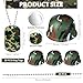 PullCrease 60 Pcs Army Party Favor Helmet Costume Includes Kid Plastic Camouflage Hats Military Dog Tags Chains - Image 4