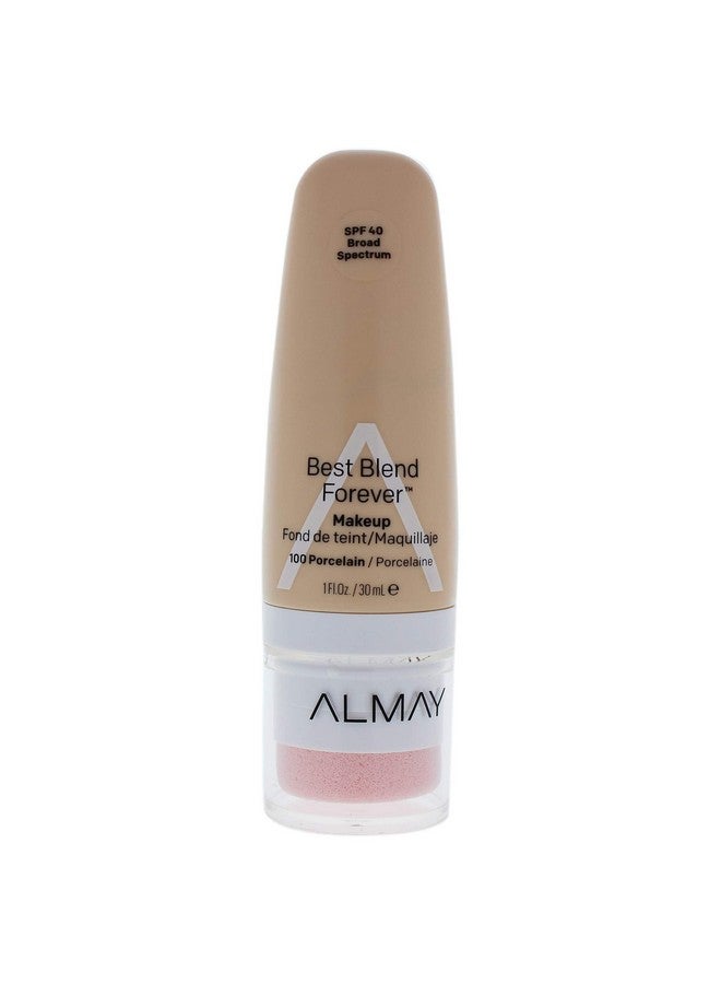 Almay Best Blend Forever Foundation Porcelain 1 Fl. Oz. Spf 40 Broad Spectrum - Image 2