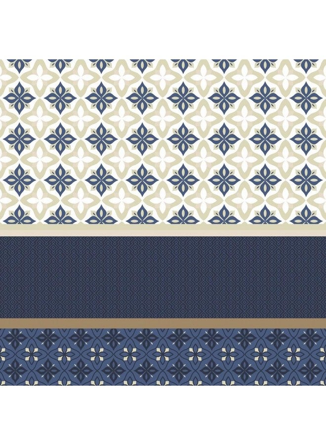 Home Ecstasy شراشف سرير كينج من هوم إكستاسي 100% قطن مع 2 غطاء وسادة - (الحجم 108 × 108 بوصة، 140 TC، اللون - أزرق) - Image 4