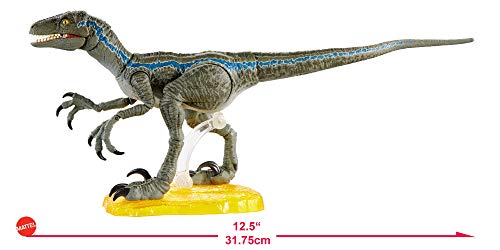 Jurassic World Velociraptor Blue 6" Action Figure with Stand - Ages 4+ - Image 3