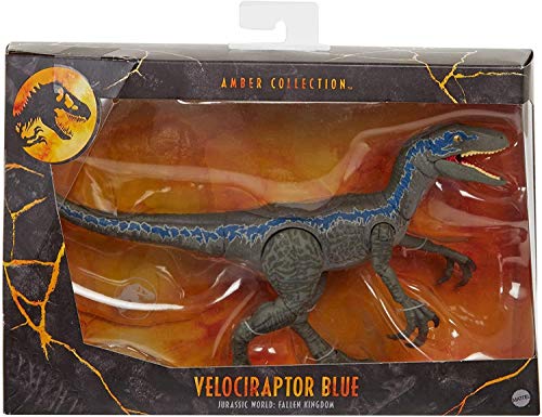 Jurassic World Velociraptor Blue 6" Action Figure with Stand - Ages 4+ - Image 5