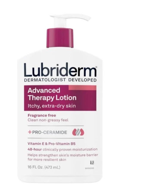 Lubriderm Advanced Therapy Body Lotion, 16 Fl Oz