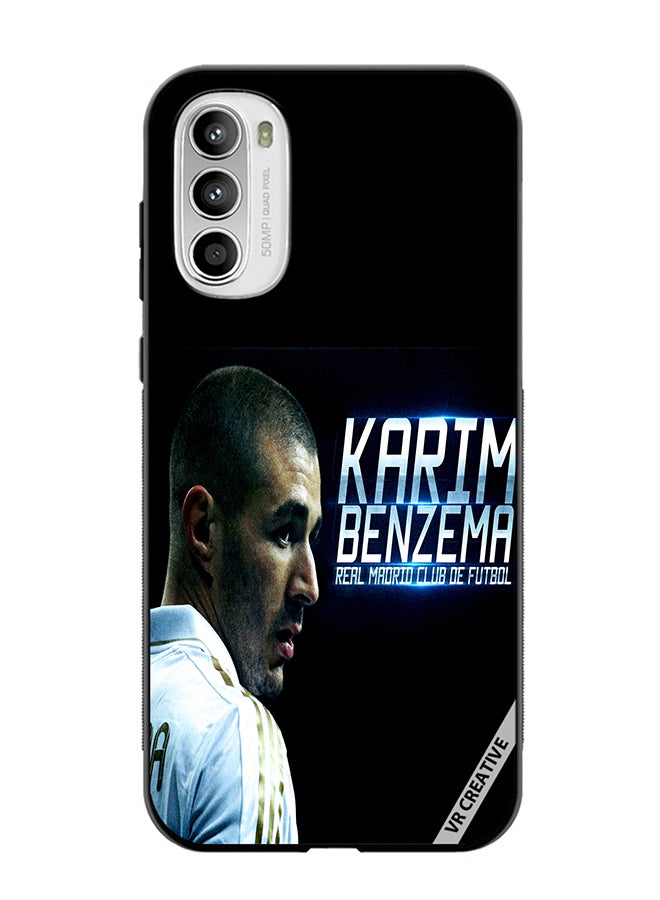 VR CREATIVE Protective Case Cover For Motorola Moto G82 Benzema Design Multicolour - Image 1
