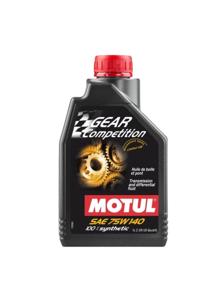 MOTUL - Gear Competition 75W-140 (12 X 1 Liter Carton) Imported from Europe - Image 1