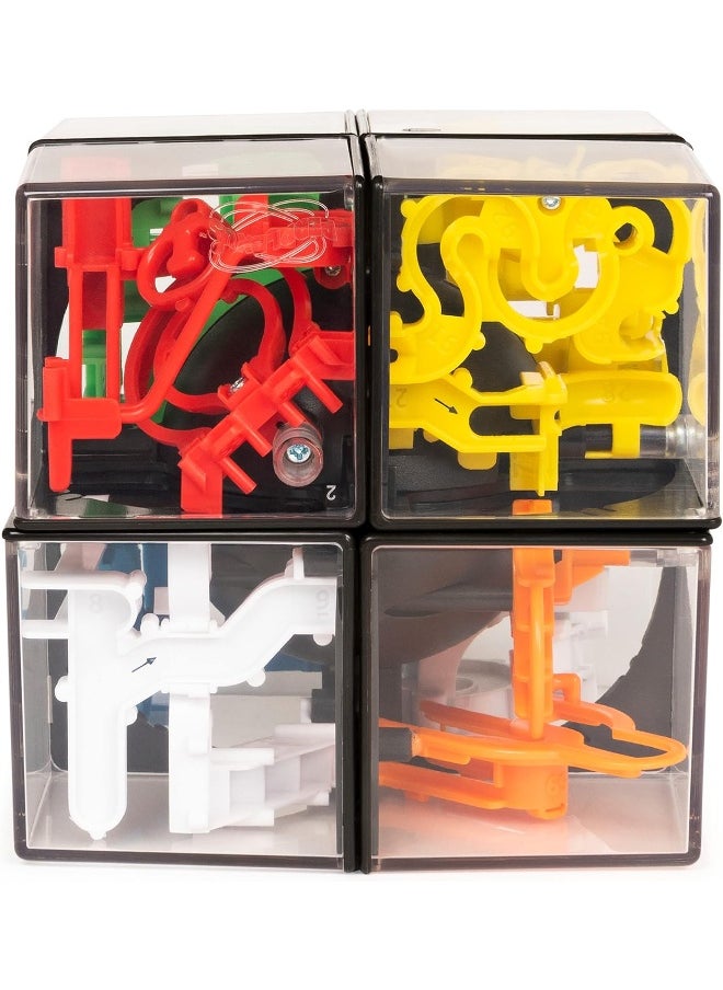 Perplexus - Spin Master Games Rubik’s Perplexus Hybrid 2 x 2, Challenging Puzzle Maze Skill Game, for Adults and Kids Ages 8 and Up - Image 1