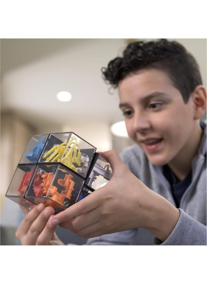 Perplexus - Spin Master Games Rubik’s Perplexus Hybrid 2 x 2, Challenging Puzzle Maze Skill Game, for Adults and Kids Ages 8 and Up - Image 1