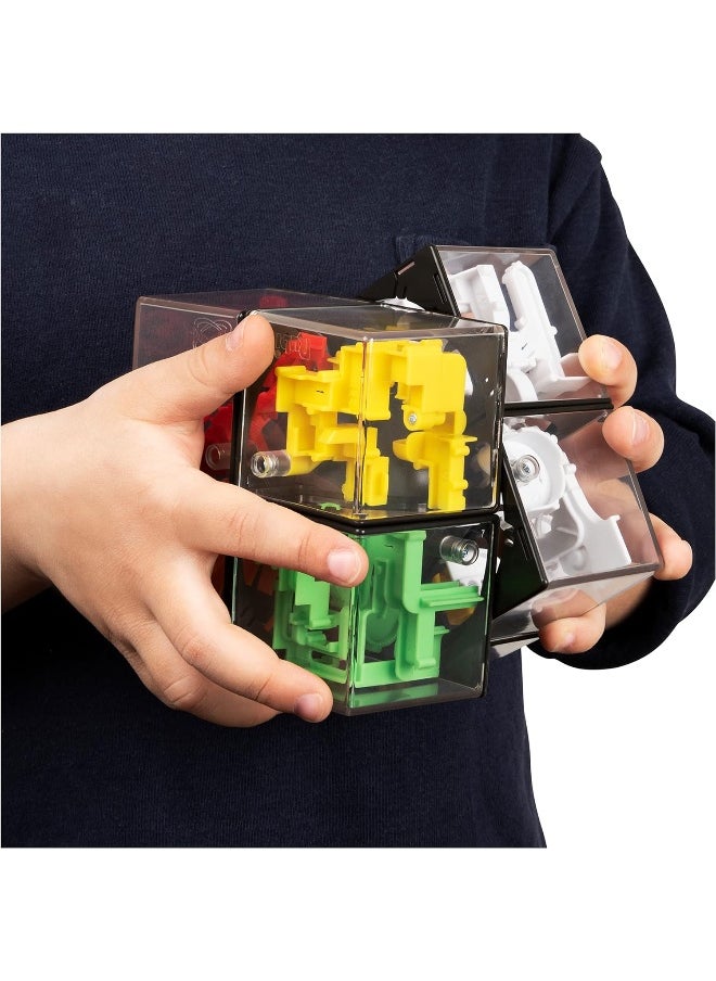 Perplexus - Spin Master Games Rubik’s Perplexus Hybrid 2 x 2, Challenging Puzzle Maze Skill Game, for Adults and Kids Ages 8 and Up - Image 1