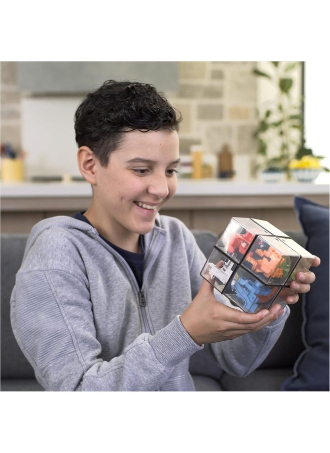 Perplexus - Spin Master Games Rubik’s Perplexus Hybrid 2 x 2, Challenging Puzzle Maze Skill Game, for Adults and Kids Ages 8 and Up - Image 1
