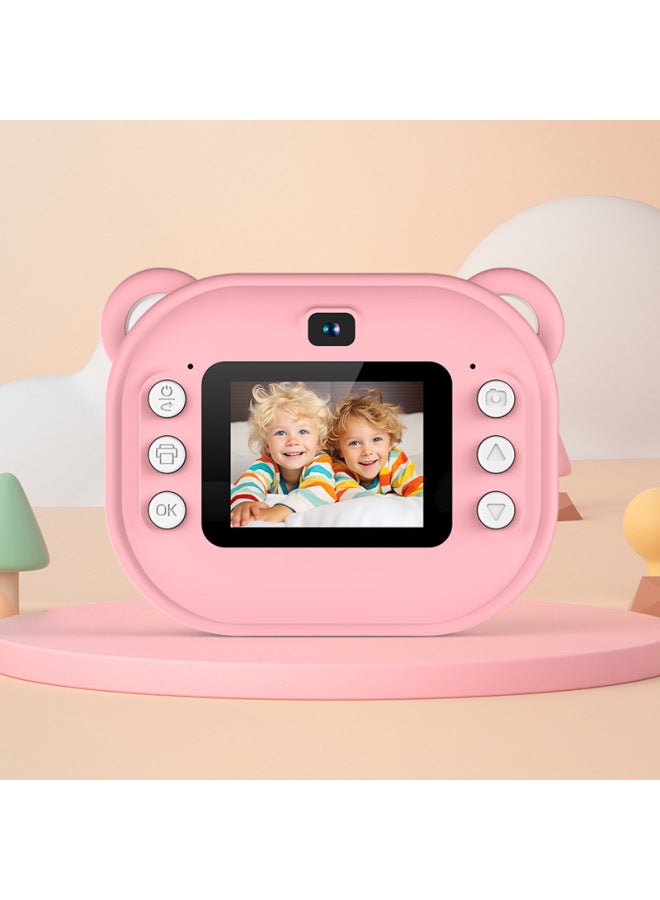 Generic Direct Sales Children's Educational Toys HD Digital Camera Thermal Printing Dual Lens Gift-Color:Purple  - Image 5