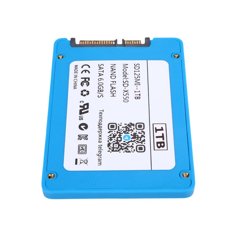 2.5 Inch Solid State Drive SATA III 6Gb/s High Speed 550MB/s Internal Hard Disk for PC Or Laptop 1T Blue - Image 2