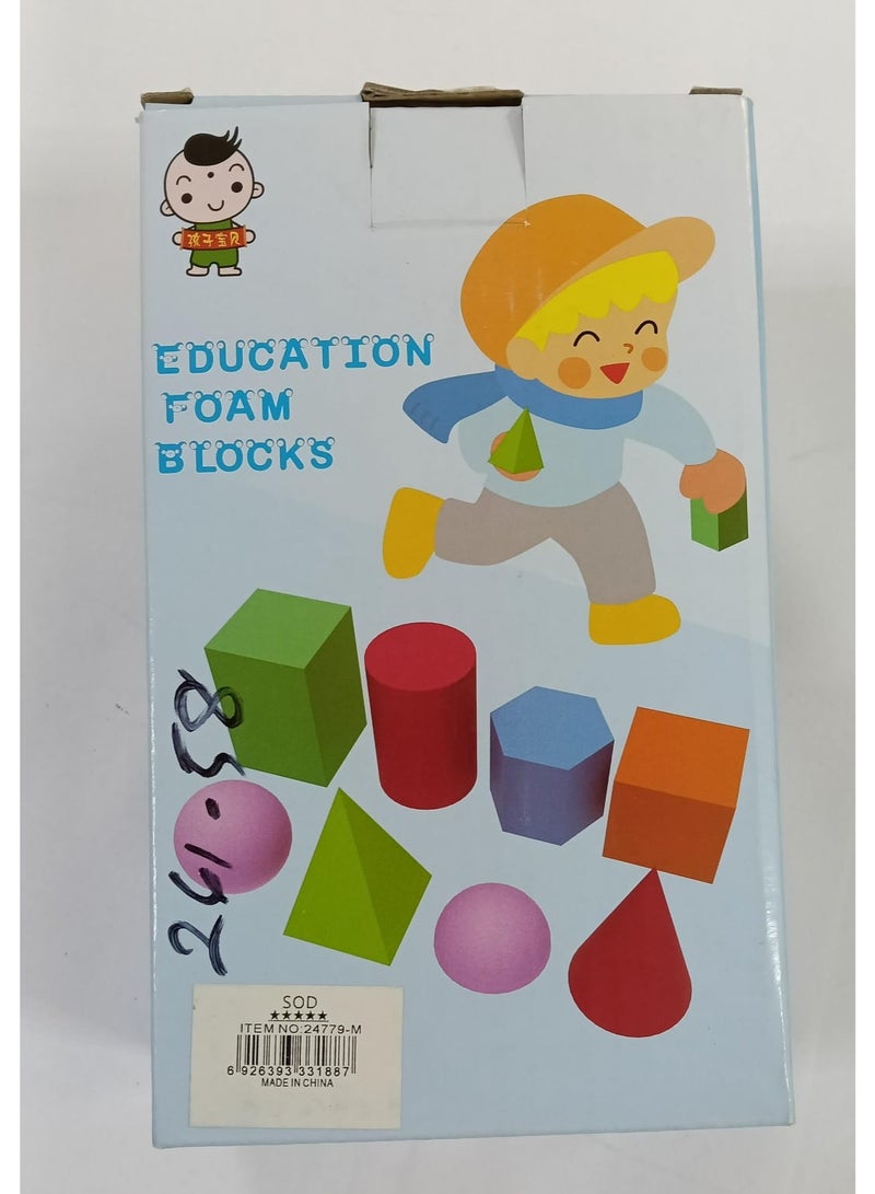 SOD 24779M Educartional Foam Blocks assorted Shapes - Image 2