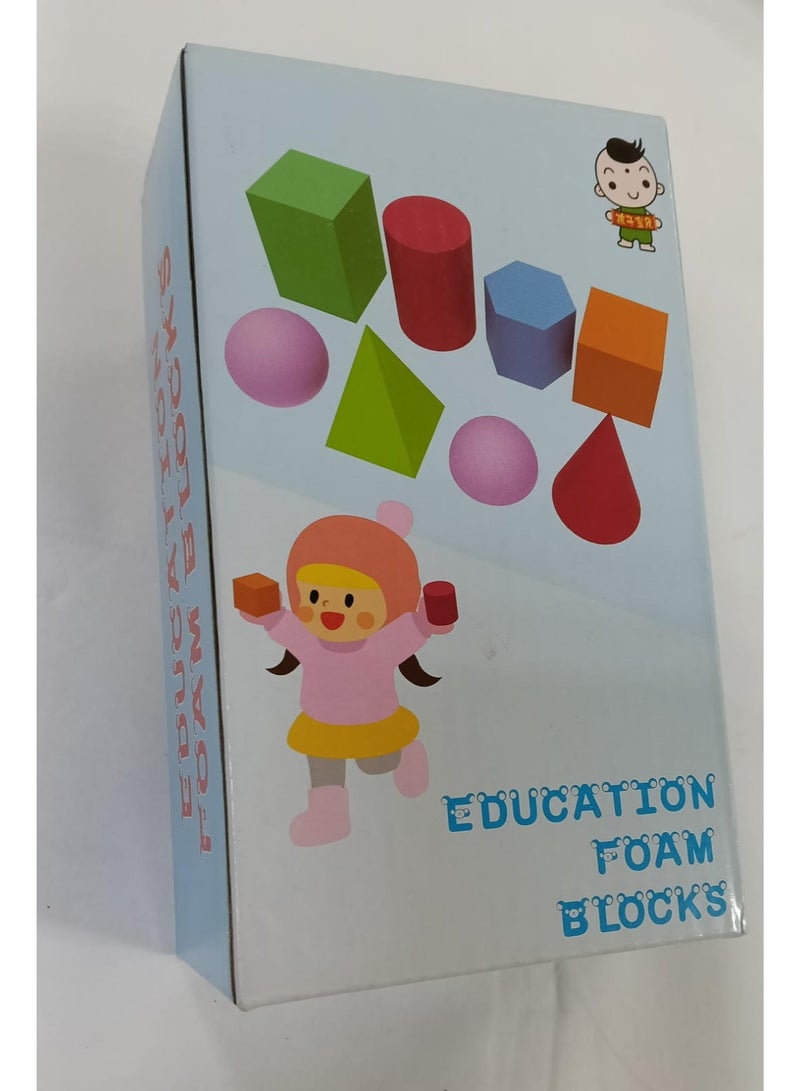 SOD 24779M Educartional Foam Blocks assorted Shapes - Image 1