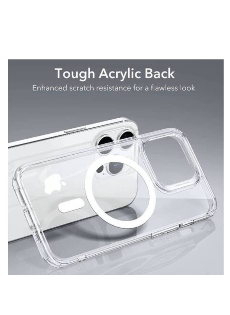 traditious - iPhone 14 Pro Transparent Case 6.1 inch Cover with MagSafe - Slim, Durable, Clear Protective Cover - Image 1