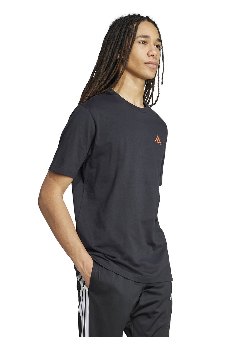 Adidas Doodle Hunt Hike Graphic T-Shirt  - Image 5