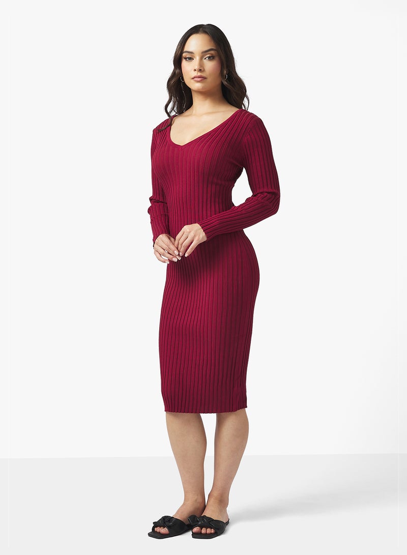 جينجر بيسيكس فساتين ميدي مضلعة - Image 4