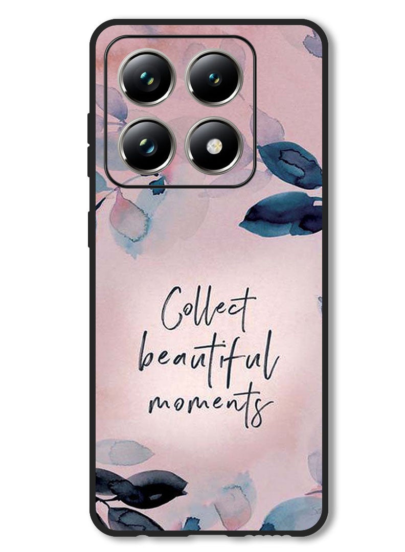 Theodor Case Compatible with Xiaomi 14T Pro Protection Shockproof Bumper Cover Collect Beautiful Moments - Image 1