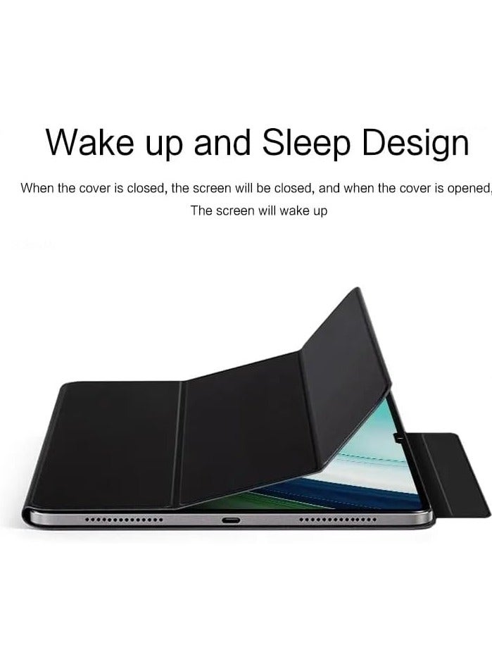 general Case Compatible with Huawei Matepad Pro 13.2 inch 2023 - Ultra Thin Super Light Strong Magnetic Flip PU Smart Stand Protective Case [Support pen magnetic charging] - Image 2