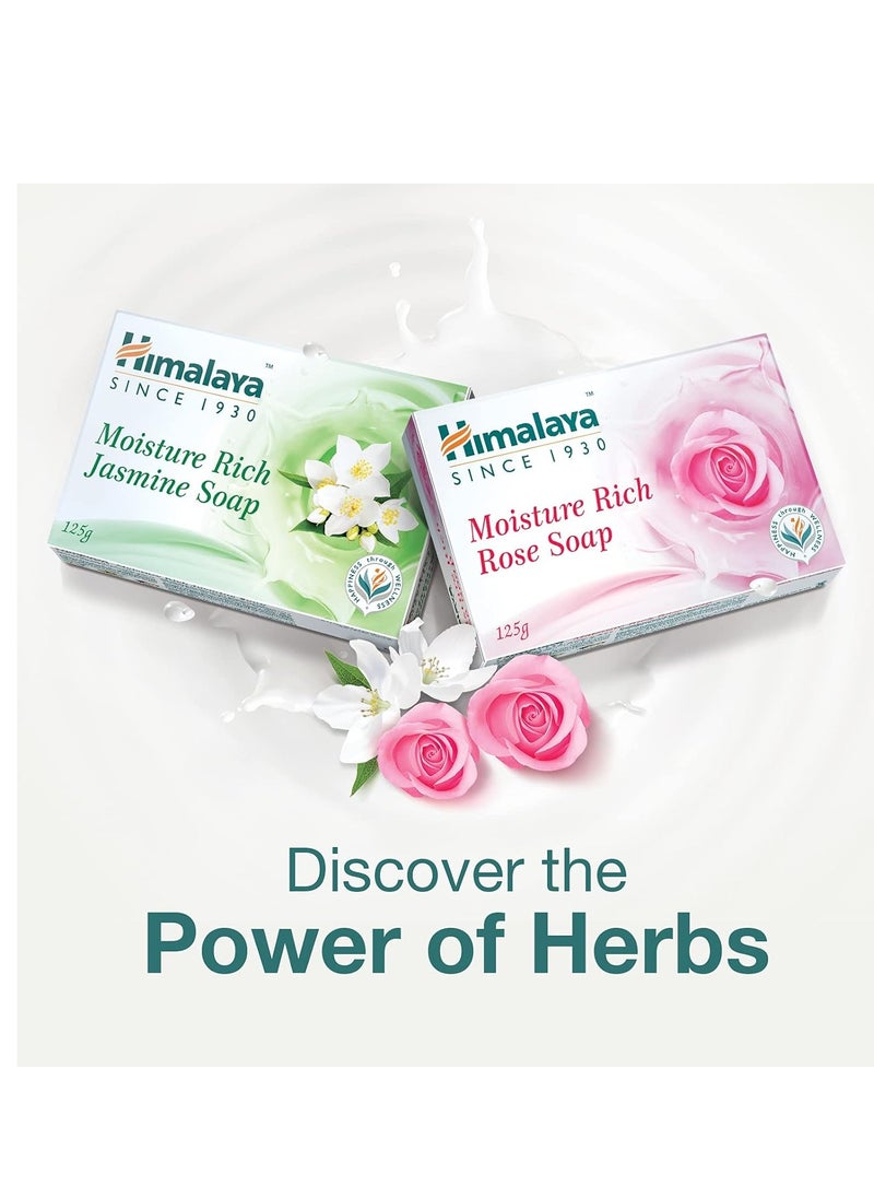 Himalaya Moisture Rich Jasmine Soap 125grams  - Image 3