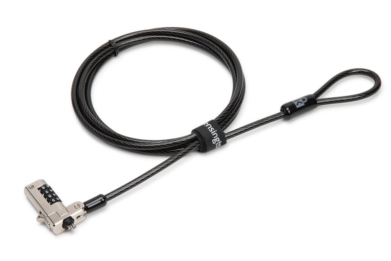 Kensington N17 Dell Laptop Computer Lock, Combination Security Locking Cable (K68008WW) Black - Image 1