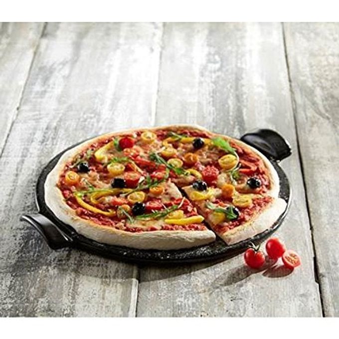 Emile Henry Round Pizza Stone 14.5", Charcoal - Image 5