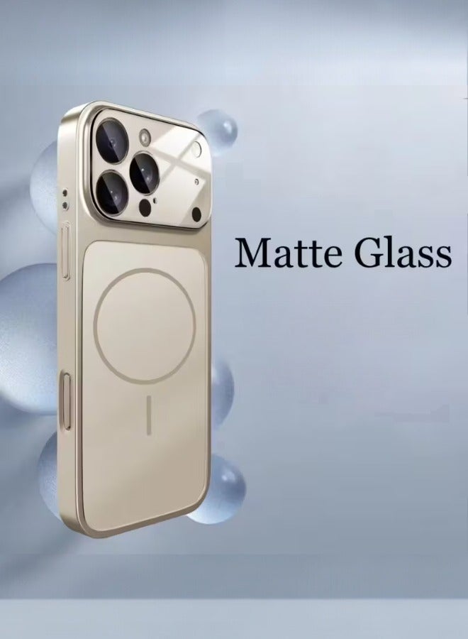 جراب لهاتف ايفون 17 برو ماكس - مع حامل Magsafe سلم نحيف للغاية، [لتغيير شكل ولون هاتفك مع حماية من الدرجة العسكرية]، بدون تقنية الاصفرار، ظهر مقاوم للخدش، غطاء مغناطيسي فائق النحافة - جراب راقي وفخم ويغير لون وشكل موبايلك بنسبة 100% - Image 1