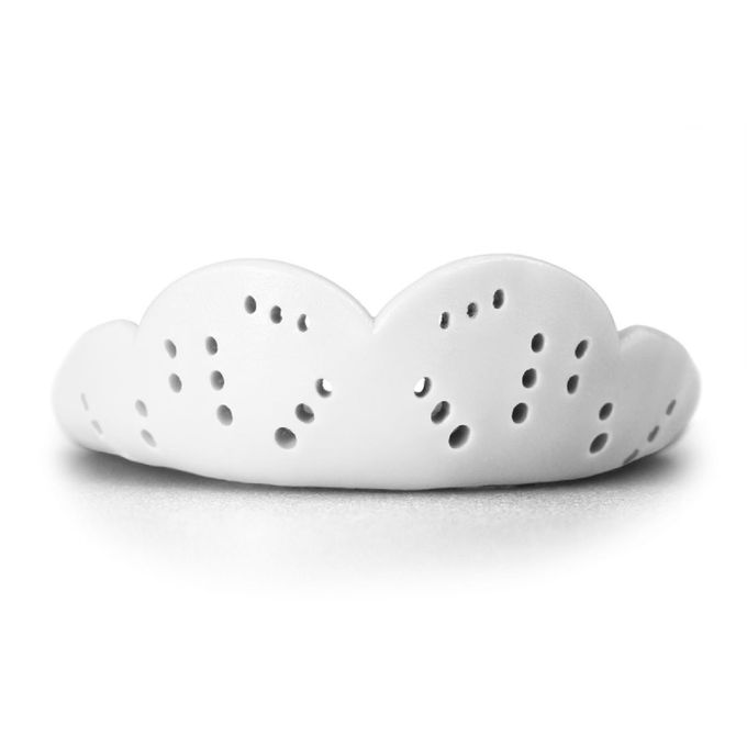 SISU Max Mouthguard, Snow White 2.4Mm Thin Custom-Molded Fit Slim Design Remoldable Up To 20 Times For Impact Sports Non Toxic Works With Braces - Image 1